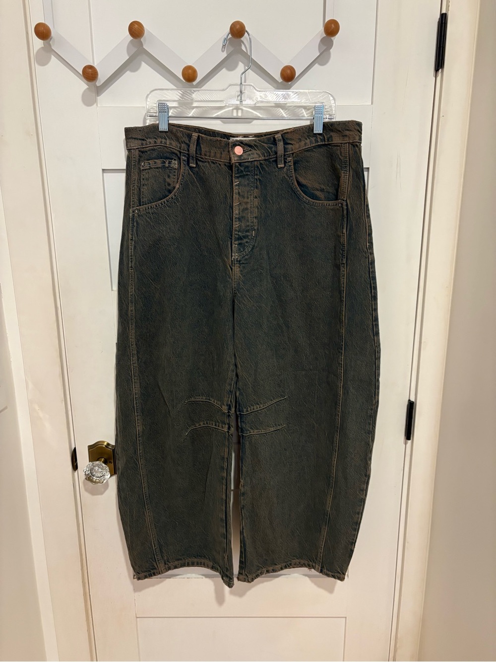 NWOT We the Free Lucky You Mid Rise Barrel Size 31